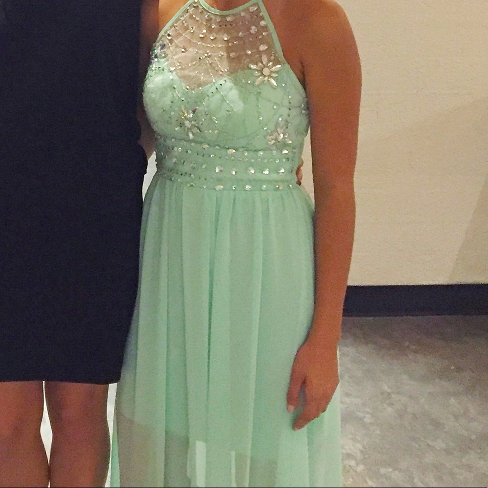 Mint formal dress